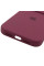 Чохол Silicone Case Full Camera Protective (AA) для Apple iPhone 16 Pro Max (6.9) - Бордовий / Plum - фото