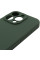 Чохол Silicone Case Full Camera Protective (AA) для Apple iPhone 16 Pro Max (6.9) - Зелений / Cyprus Green - фото