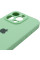 Чохол Silicone Case Full Camera Protective (AA) для Apple iPhone 16 Pro Max (6.9) - Зелений / Pistachio - фото