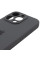 Чохол Silicone Case Full Camera Protective (AA) для Apple iPhone 16 Pro Max (6.9) - Сірий / Dark Gray - фото