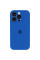 Чохол Silicone Case Full Camera Protective (AA) для Apple iPhone 16 Pro Max (6.9) - Синій / Capri Blue - фото