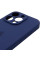 Чохол Silicone Case Full Camera Protective (AA) для Apple iPhone 16 Pro Max (6.9) - Синій / Deep navy - фото