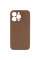 Чехол Silicone Case Full Camera Protective (AA) для Apple iPhone 16 Pro Max (6.9) - Коричневый / Brown - фото