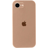 Чехол Silicone Case Full Camera Protective (AA) для Apple iPhone 16e / 17e (6.1) - Бежевый / Desert Gold