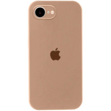 Чехол Silicone Case Full Camera Protective (AA) для Apple iPhone 16e (6.1) - Бежевый / Desert Gold