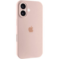 Чехол Silicone Case Full Camera Protective (AA) для Apple iPhone 17 (6.3) - Розовый / Pink Sand