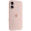 Чехол Silicone Case Full Camera Protective (AA) для Apple iPhone 17 (6.3) - Розовый / Pink Sand