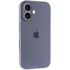 Чехол Silicone Case Full Camera Protective (AA) для Apple iPhone 17 (6.3) - Серый / Lavender Gray