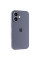 Чехол Silicone Case Full Camera Protective (AA) для Apple iPhone 17 (6.3) - Серый / Lavender Gray - фото