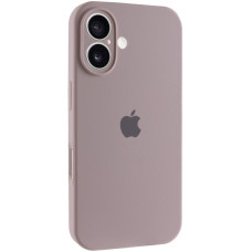 Чехол Silicone Case Full Camera Protective (AA) для Apple iPhone 17 (6.3) - Серый / Lavender