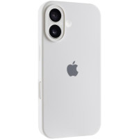 Чехол Silicone Case Full Camera Protective (AA) для Apple iPhone 17 (6.3) - Белый / White