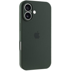 Чехол Silicone Case Full Camera Protective (AA) для Apple iPhone 17 (6.3) - Зеленый / Cyprus Green