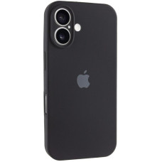 Чехол Silicone Case Full Camera Protective (AA) для Apple iPhone 17 (6.3) - Черный / Black