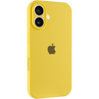 Чехол Silicone Case Full Camera Protective (AA) для Apple iPhone 17 (6.3) - Желтый / Yellow