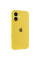 Чехол Silicone Case Full Camera Protective (AA) для Apple iPhone 17 (6.3) - Желтый / Yellow - фото
