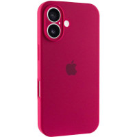 Чохол Silicone Case Full Camera Protective (AA) для Apple iPhone 17 (6.3) - Червоний / Rose Red