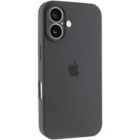 Чехол Silicone Case Full Camera Protective (AA) для Apple iPhone 17 (6.3) - Серый / Dark Gray