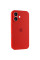 Чехол Silicone Case Full Camera Protective (AA) для Apple iPhone 17 (6.3) - Красный / Red - фото