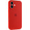 Чехол Silicone Case Full Camera Protective (AA) для Apple iPhone 17 (6.3) - Красный / Red