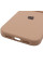 Чехол Silicone Case Full Camera Protective (AA) для Apple iPhone 17 Pro (6.3) - Бежевый / Desert Gold - фото