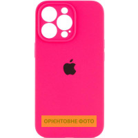 Чохол Silicone Case Full Camera Protective (AA) для Apple iPhone 17 Pro (6.3) - Рожевий / Barbie pink
