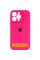 Чохол Silicone Case Full Camera Protective (AA) для Apple iPhone 17 Pro (6.3) - Рожевий / Barbie pink - фото