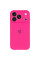 Чохол Silicone Case Full Camera Protective (AA) для Apple iPhone 17 Pro (6.3) - Рожевий / Barbie pink - фото