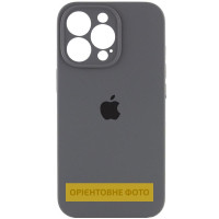 Чохол Silicone Case Full Camera Protective (AA) для Apple iPhone 17 Pro (6.3) - Сірий / Dark Gray