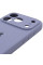 Чохол Silicone Case Full Camera Protective (AA) для Apple iPhone 17 Pro (6.3) - Сірий / Lavender Gray - фото