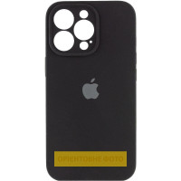 Чохол Silicone Case Full Camera Protective (AA) для Apple iPhone 17 Pro (6.3) - Чорний / Black