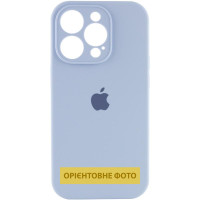 Чехол Silicone Case Full Camera Protective (AA) для Apple iPhone 17 Pro Max (6.9) - Голубой / Lilac Blue