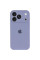 Чохол Silicone Case Full Camera Protective (AA) для Apple iPhone 17 Pro Max (6.9) - Сірий / Lavender Gray - фото