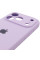 Чохол Silicone Case Full Camera Protective (AA) для Apple iPhone 17 Pro Max (6.9) - Бузковий / Lilac - фото