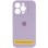 Чехол Silicone Case Full Camera Protective (AA) для Apple iPhone 17 Pro Max (6.9) - Сиреневый / Lilac