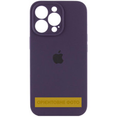 Чехол Silicone Case Full Camera Protective (AA) для Apple iPhone 17 Pro Max (6.9) - Фиолетовый / Elderberry