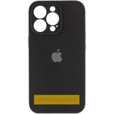 Чехол Silicone Case Full Camera Protective (AA) для Apple iPhone 17 Pro Max (6.9) - Черный / Black