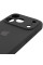 Чохол Silicone Case Full Camera Protective (AA) для Apple iPhone 17 Pro Max (6.9) - Чорний / Black - фото