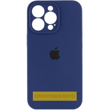 Чехол Silicone Case Full Camera Protective (AA) для Apple iPhone 17 Air (6.5) - Синий / Deep navy