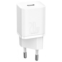 Мережевий зарядний пристрій Baseus Super Si Quick Charger PD20W (1USB-C) (CCSUP-B) - Білий