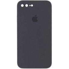 Чехол Silicone Case Square Full Camera Protective (AA) для Apple iPhone 7 plus/8 plus (5.5) - Серый / Dark Gray