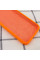 Чехол Silicone Case Square Full Camera Protective (AA) для Apple iPhone 11 Pro Max (6.5) - Оранжевый / Bright Orange - фото