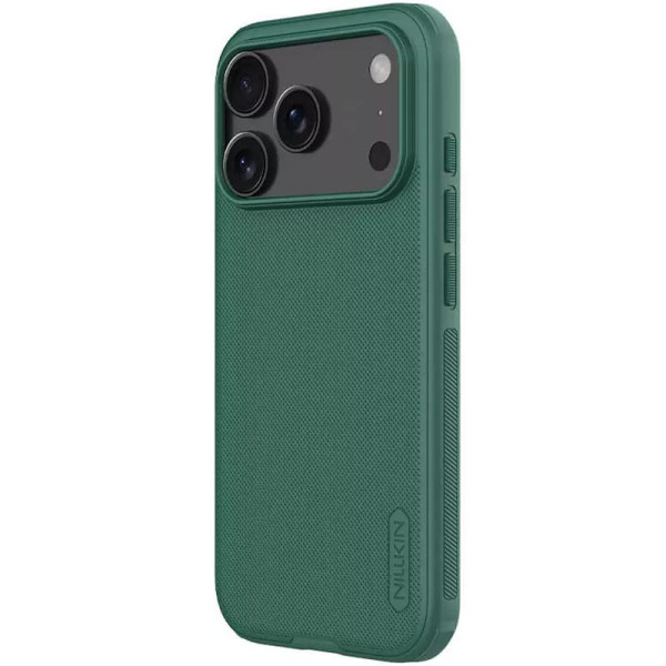 Чехол Nillkin Matte Pro для Apple iPhone 17 Pro Max (6.9) - Зеленый / Deep Green | inMobi Чехол Nillkin Matte Pro для Apple iPhone 17 Pro Max (6.9) - Зеленый / Deep Green - фото