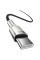 Дата кабель Baseus Cafule Metal Type-C to Type-C 100W (2m) (CATJK-D) - Чорний - фото