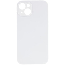 Чехол Epik Silicone Case с защитой камеры NO LOGO для Apple iPhone 14 Plus Белый