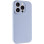Чехол Silicone Case с защитой камеры NO LOGO для Apple iPhone 15 Pro (6.1) Голубой / Lilac Blue