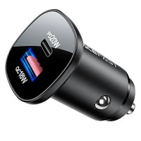 Автомобільний зарядний пристрій Acefast B1 mini PD20W+QC3.0 total 38W (1USB-A/1C) Black