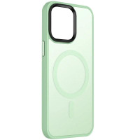 Чехол Ummi Colorful with Magnetic Fit для Apple iPhone 13 / 14 (6.1) Мятный / Matcha Green