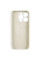 Чехол Silicone Case с защитой камеры NO LOGO для Apple iPhone 15 Pro (6.1) Бежевый / Antique White - фото