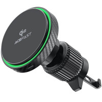 Автотримач з БЗП Acefast D33 Qi2 Magnetic Wireless Charging 15W Black