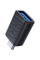 Перехідник Acefast J1 Type- Male to USB Female Black - фото